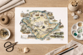 Yyns Môn Illustrated Map - Fine Art Print