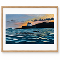 Cyfwn - Framed Surf Art Print